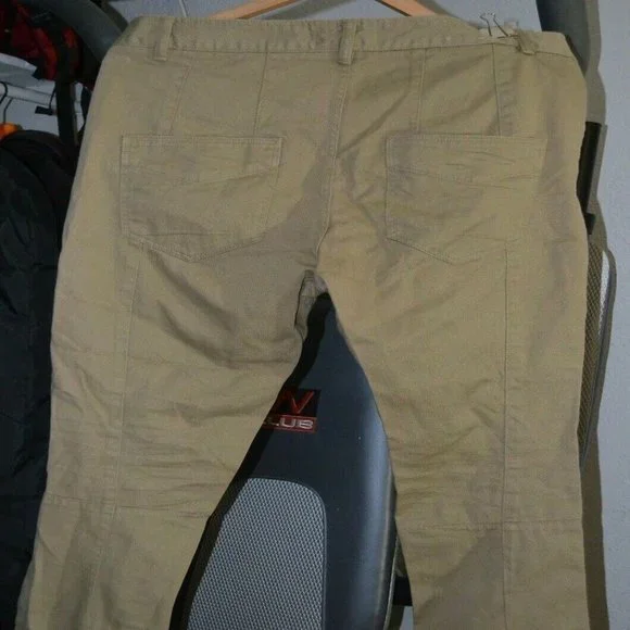 Mens All Saints Edge Chino premium skinny slim chino pants 32 tan/brown - Picture 8 of 10